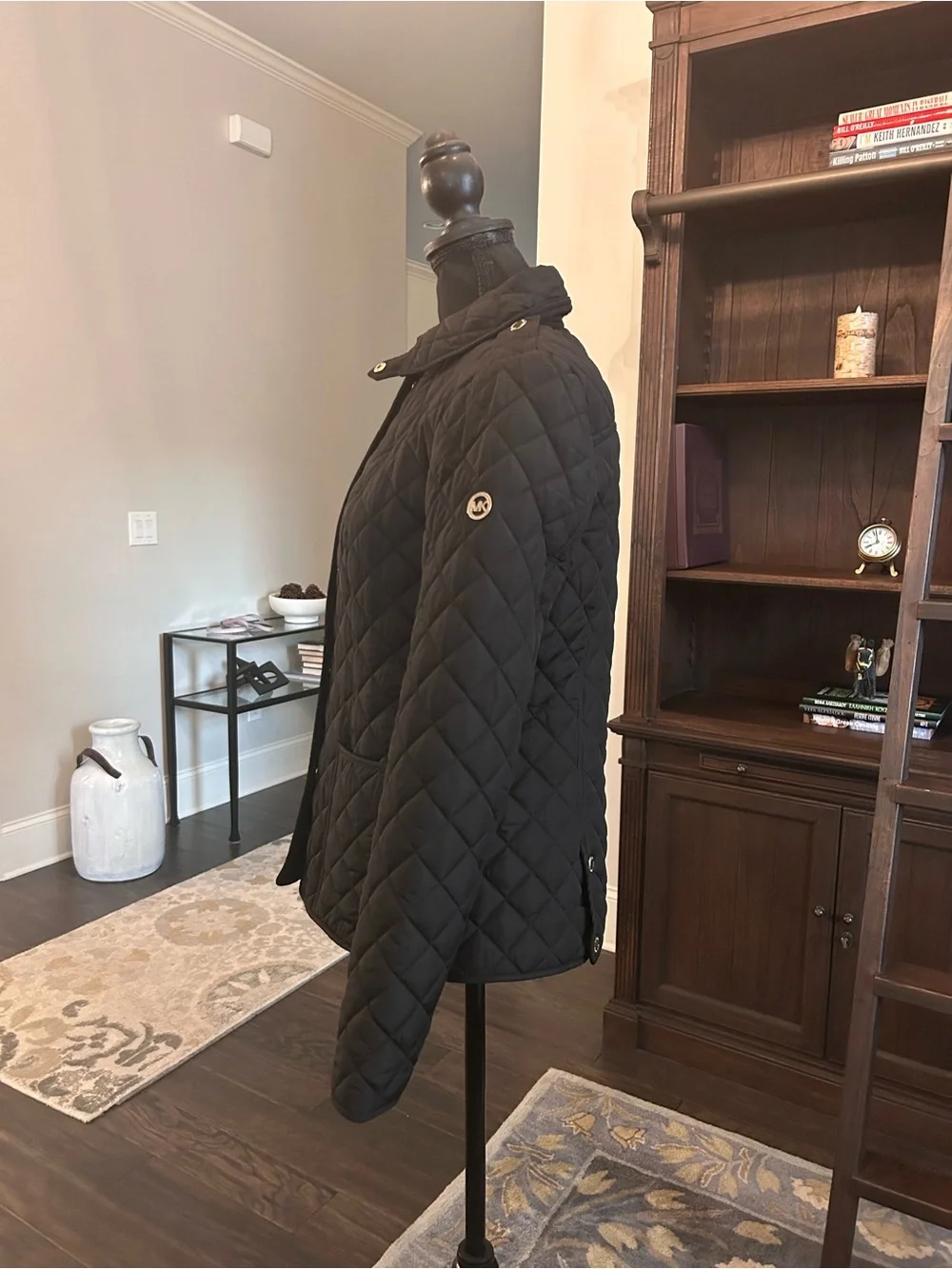 Michael Kors Women's Diamond Quilted Jacket